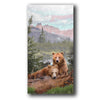 Rocky Mountain Bears Personalized Framed Canvas