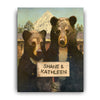 Bearly Gothic Personalized Wall Art