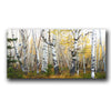 Morning Birch Grove Personalized Stretched Canvas