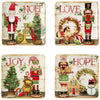 Nutcracker Fest Dessert Plates-Set of 4
