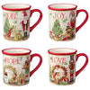 Nutcracker Fest Mugs-Set of 4