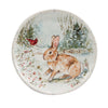 Winter Wildlife Dessert Plates - Set of 4