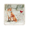 Winter Wildlife Canape Plates - Set of 4