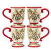 Forest Christmas Mugs - Set of 4