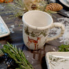 December Woodland Mugs-Set of 4
