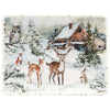 December Woodland 16 Inch Rectangular Platter
