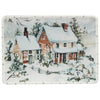 December Woodland 14 Inch Rectangular Platter