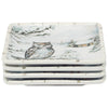 December Woodland Canape Plates-Set of 4