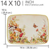 Forest Friends Rectangular Platter