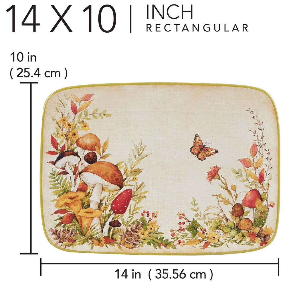 Forest Friends Rectangular Platter