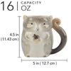 Forest Friends 3-D Mugs - Set of 4