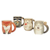 Forest Friends 3-D Mugs - Set of 4