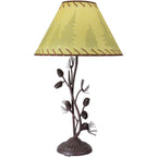 Metal Pinecone Table Lamp