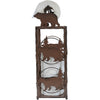 Pine Tree & Bears Toilet Paper Stand