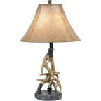 Faux Antler Table Lamp
