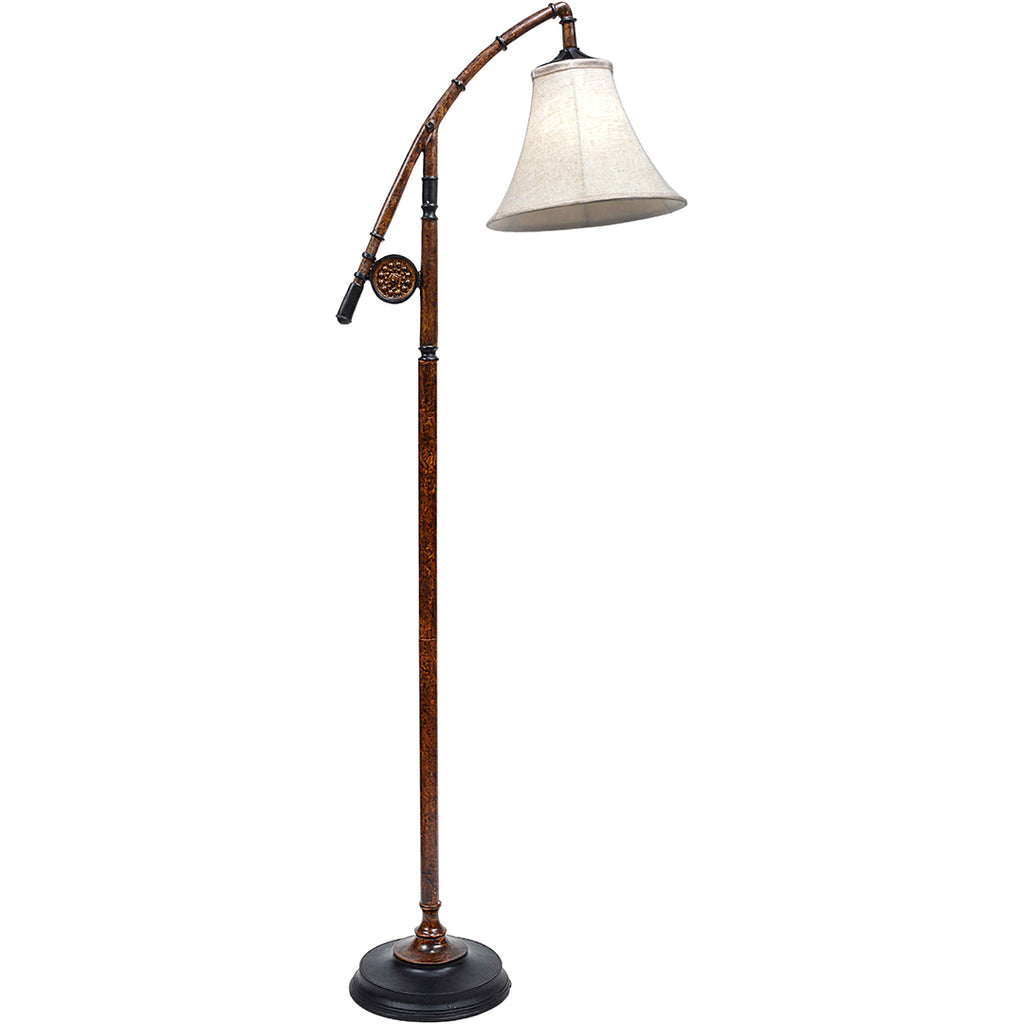 Fishing Pole Floor Lamp