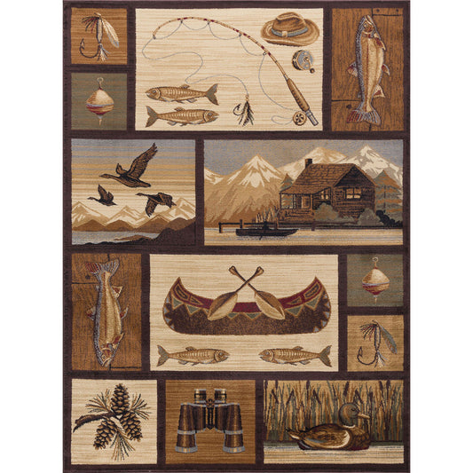 Wilderness Cabin Rug Collection
