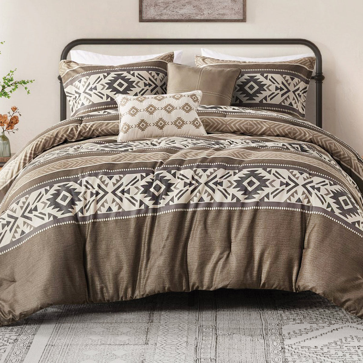Sierra Canyon Comforter Set - King (5 Pcs)