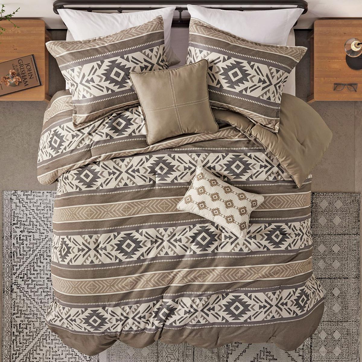 Sierra Canyon Comforter Set - King (5 Pcs)
