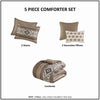 Sierra Canyon Comforter Set - King (5 Pcs)