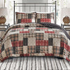 Dakota Plaid Quilt Bed Set - Full/Queen
