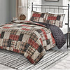Dakota Plaid Quilt Bed Set - Full/Queen