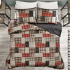 Dakota Plaid Quilt Bed Set - Full/Queen