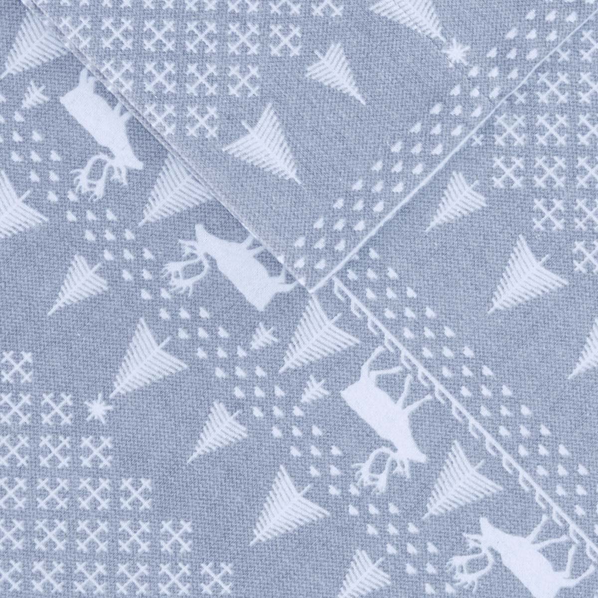 Roaming Moose Flannel Sheet Set - Queen