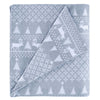 Roaming Moose Flannel Sheet Set - King