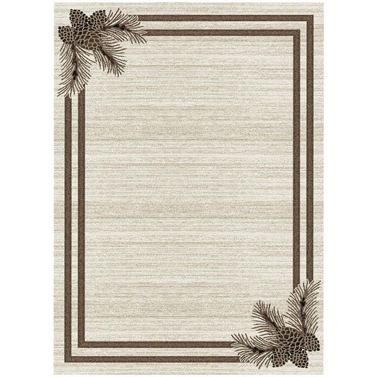 Pinecrest Border Rug Collection