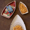 Bimini Ceramic Boat Serving Trays - Set of 2