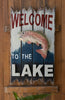 Trout Haven Welcome Sign - OVERSTOCK