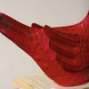 Cardinal Metal Sculptures - Set of 2