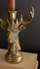 Buck Bust Candle Holder