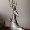 North Woods Metal Reindeer Sculptures - Set of 2 - OUT OF STOCK UNTIL 06/10/2026