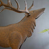 Highland Elk Metal Sculpture