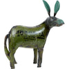 Reclaimed Metal Donkey Sculpture