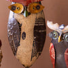 Recycled Metal Owls - Set of 2 - OUT OF STOCK UNTIL 07/03/2026