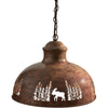Mountainside Moose Pendant Light