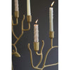 Antique Gold Deer Candelabras - Set of 2