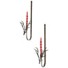 Huntsman Brass Wall Sconces - Set of 2