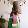 Moose with Ornaments Metal Sculpture - OUT OF STOCK UNTIL 06/17/2026