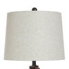 Rustic Pinecone Table Lamp