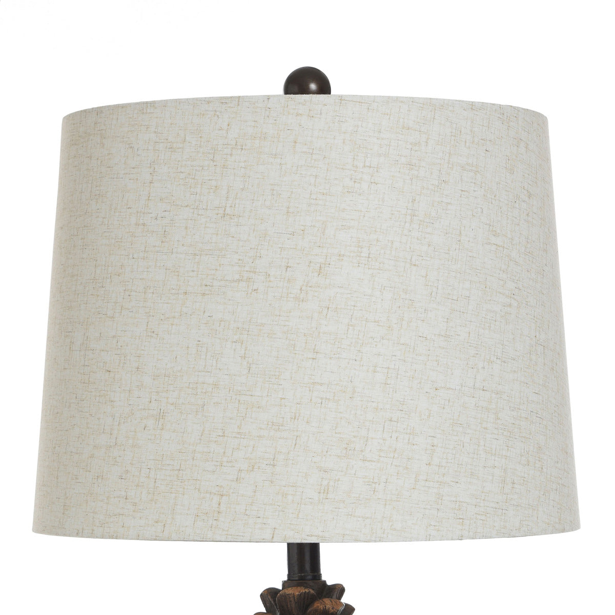 Rustic Pinecone Table Lamp