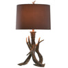 Rustic Ridge Antler Table Lamp
