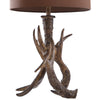 Rustic Ridge Antler Table Lamp