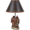 Lone Star Saddle Table Lamp - OUT OF STOCK