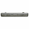 Engraved Flower Cabinet Pulls - Set of 2 - 5 Inch - Oil Rubbed Bronze - CLEARANCE