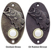 Hungry Bass Oval Doorbell