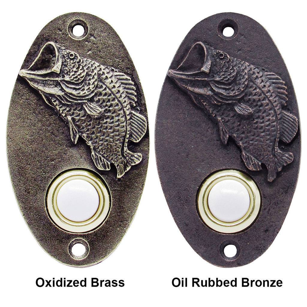Hungry Bass Oval Doorbell